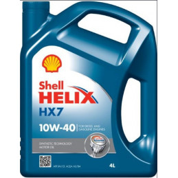 SHELL HELIX HX7 10W40 4-LITRY