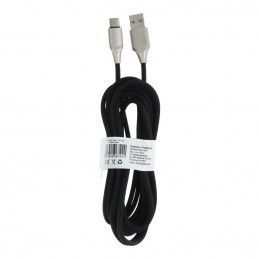 KABEL USB-C czarny  2 Metry