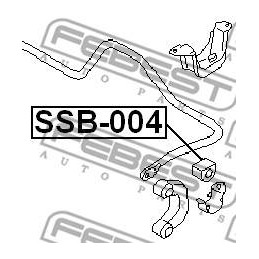 GUMA STABILIZATORA TYŁ SUBARU FORESTER 96-02